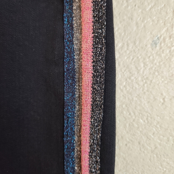 MOTHER High Waisted Looker Ankle Fray Pink Glitter Jeans Size 26 - Picture 11 of 14